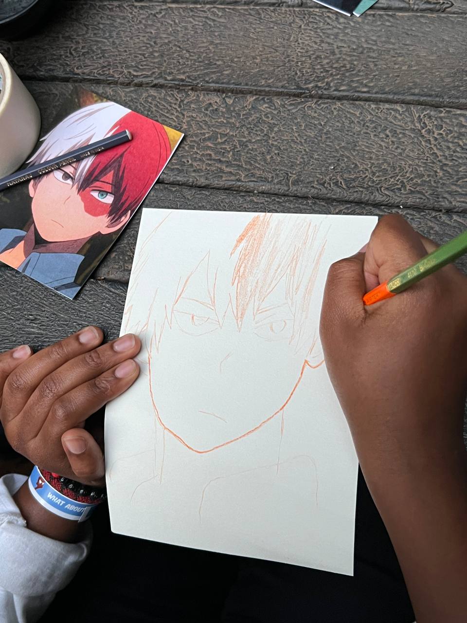 Artist in the making